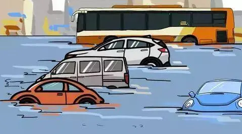 汽車進水