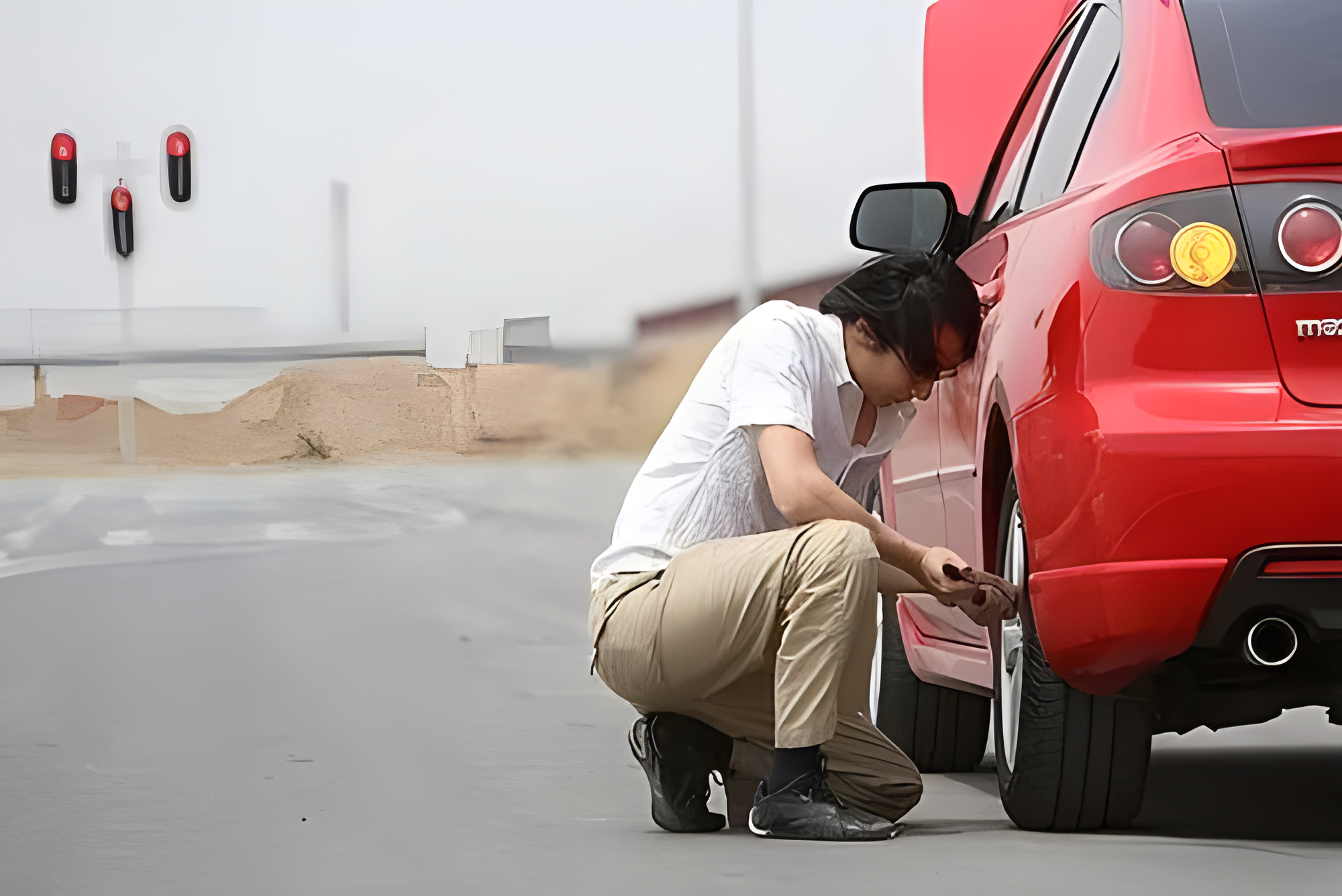 汽車拋錨